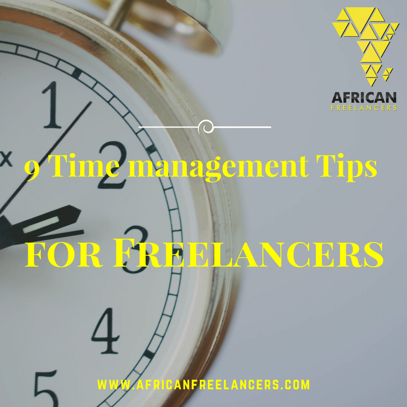 9 Time management Tips for Freelancers9 Time management Tips for Freelancers