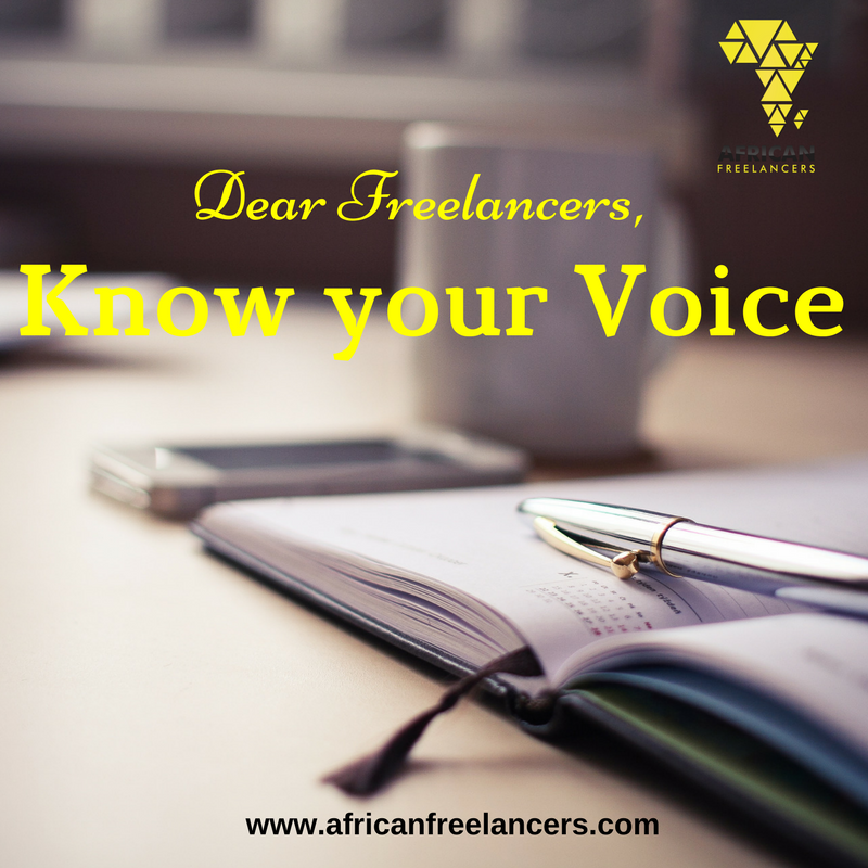Dear Freelancers, Know your Voice